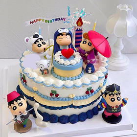 【蜡笔小新】- 儿童生日蛋糕