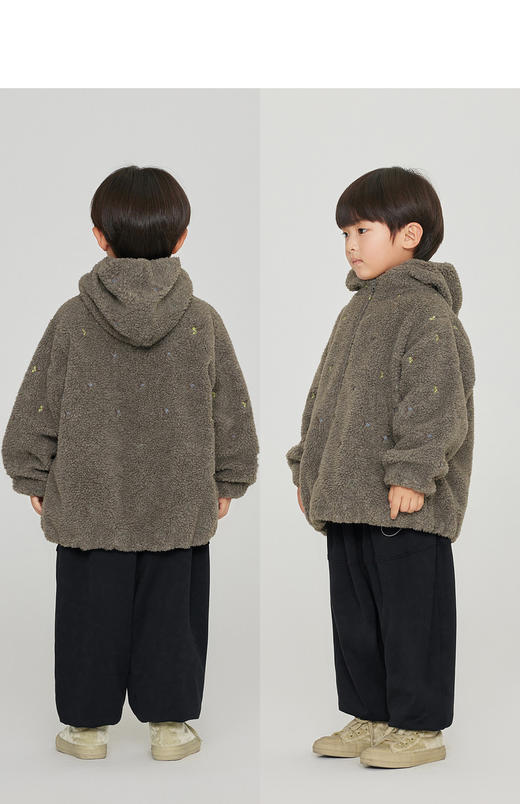 jnby  23年秋款 高级感刺绣针织仿皮草  1N9A11860 商品图7