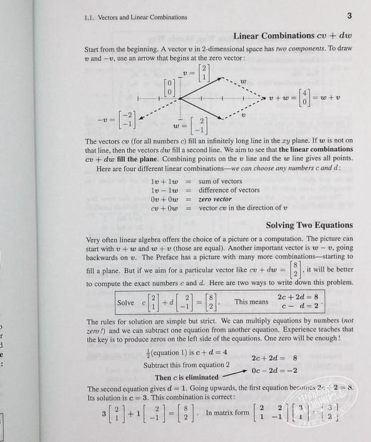 预售 【中商原版】线性代数入门  英文原版 Introduction to Linear Algebra 精装 Gilbert Strang 第6版 商品图5