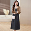 时尚优雅，开衫吊带连衣裙两件套HR-MEIQIN9112 商品缩略图7