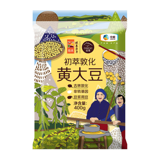 中粮初萃敦化黄大豆400g 商品图0