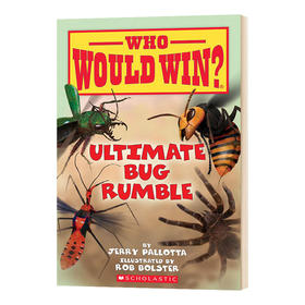 猜猜谁会赢系列 英文原版 Ultimate Bug Rumble Who Would Win 儿童科普读物 英文原版 进口英语书籍