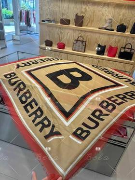 Burberry巴宝莉B box 莫代尔围巾/披肩。美国代购，无中文标签，介意慎拍