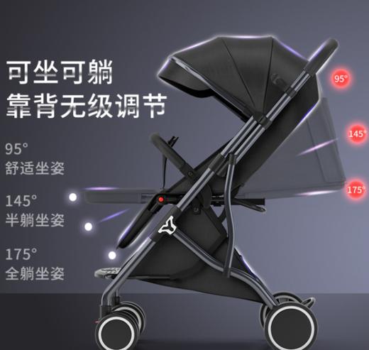 【婴儿车】婴儿推车可坐可躺轻便折叠简易拉杆宝宝伞车便携式儿童手推车 商品图2