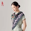 SAINTJOY/上久楷真丝方巾 双面印花真丝方巾 花宴  FJS23014 商品缩略图6