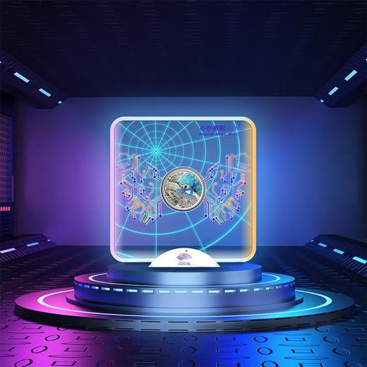 预定！杭州亚运会5克银币【炫彩点亮版】 商品图3