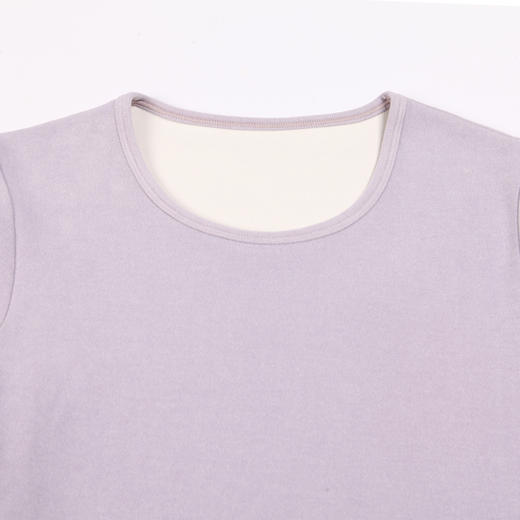 都市丽人舒暖保暖衣女负5至5度适穿无缝面料玻尿酸太空绵保暖衣中厚款套装秋衣秋裤LW31C2 商品图4