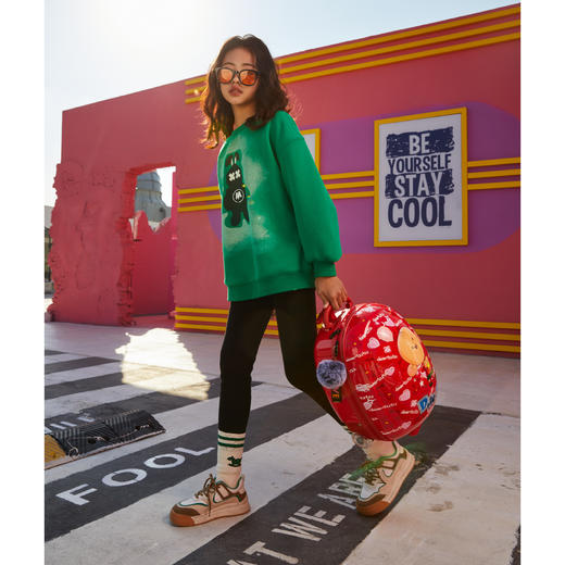 正版授权 大耳朵图图可爱儿童拉杆箱 蛋型卡通风格A-9888 商品图6