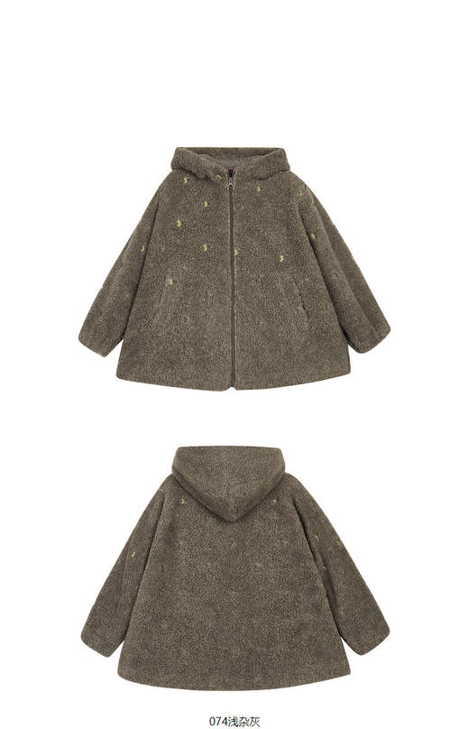 jnby  23年秋款 高级感刺绣针织仿皮草  1N9A11860 商品图9