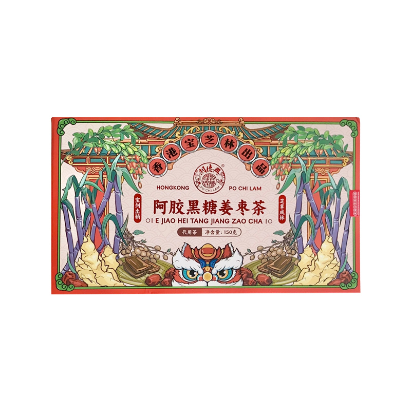 香港宝芝林阿胶黑糖姜枣茶150g(15g*10袋)