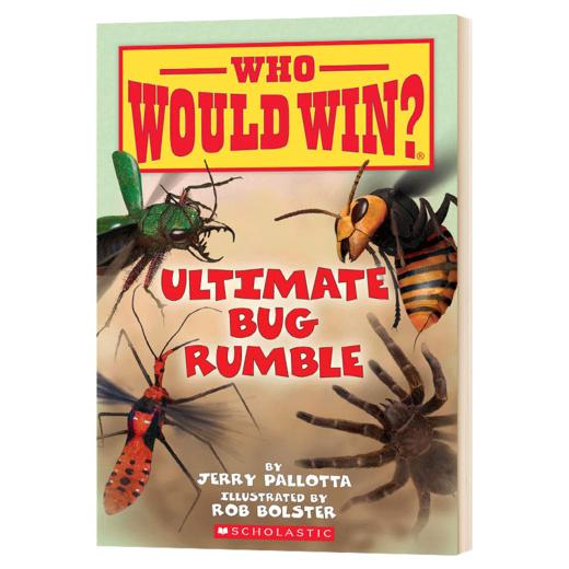 猜猜谁会赢系列 英文原版 Ultimate Bug Rumble Who Would Win 儿童科普读物 英文原版 进口英语书籍 商品图1
