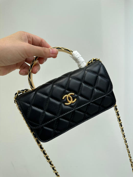小香手提链条包   尺寸：24X22X8cm
尺寸：22X21X6.5cm
尺寸：17X10X3.5cm 商品图12