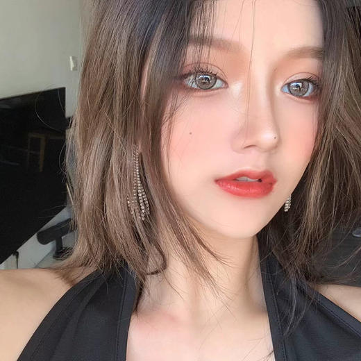 【中直径】Hancon -泪花棕--14.2mm【年抛 0-800度 无525/575 】 商品图7