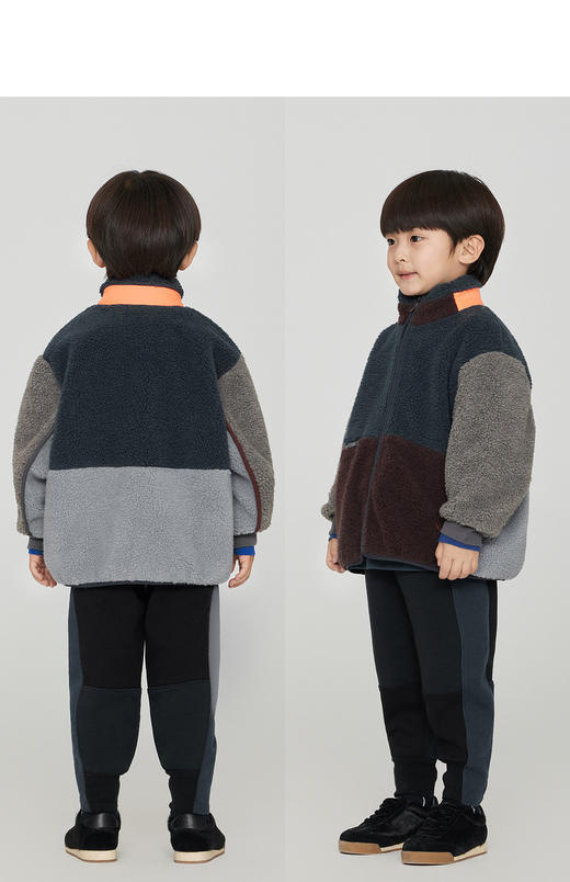 jnby  23年秋款 针织撞色保暖仿皮草  1N9A10190 商品图8