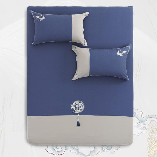 多喜爱山海经 80S云丝缎磨绒四件套 游园惊梦/文鳐金樽FXcs 商品图6