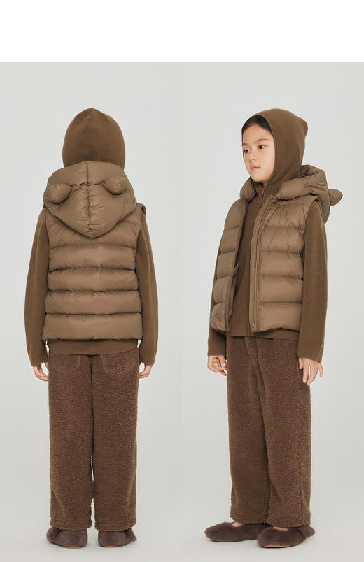 jnby  23年秋款  防风保暖羽绒马甲 1N9C10500 商品图10