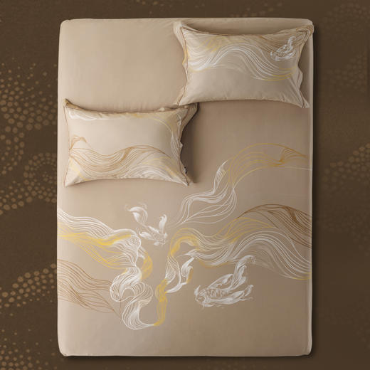 多喜爱山海经 60S贡缎磨绒四件套 纵横山海cs 商品图1