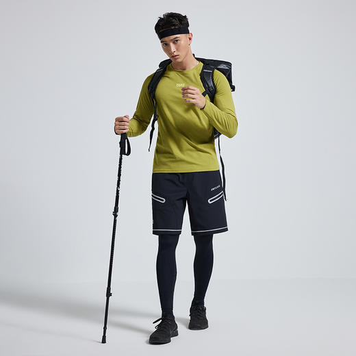 预售OMG运动 舒适速干衣吸湿排汗长袖健身衣服透气跑步t恤训练上衣 商品图5