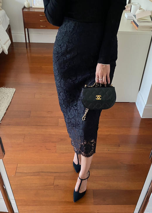 my black lace skirt 商品图5