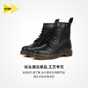 iSTEP秋冬厚底马丁靴复古英伦小皮靴8孔圆头系带增高机车工装靴 商品缩略图3