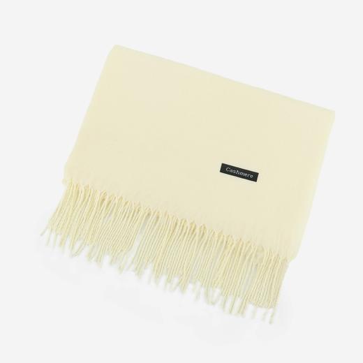 秋冬新款【纯色仿羊绒流苏围巾】简约情侣流苏披肩围脖  多色可选 商品图3