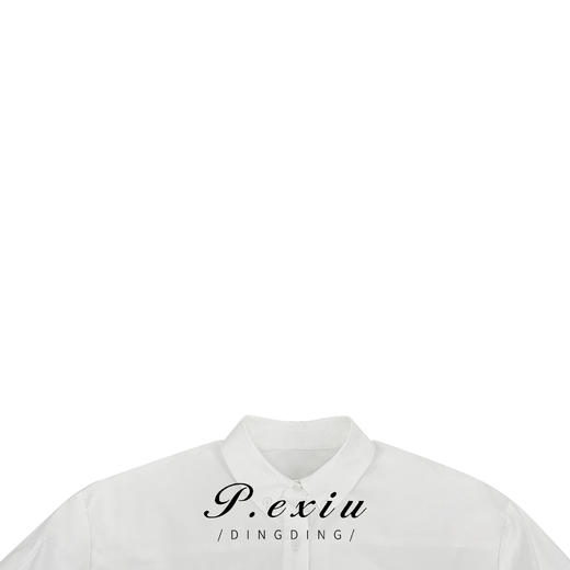 04-6潘依绣丁丁宠粉秋季极简风宽松休闲简约百搭长袖衬衫 W-61539 商品图2