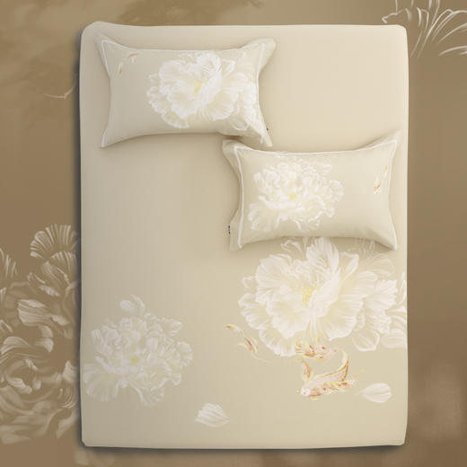 多喜爱山海经 60S贡缎磨绒四件套 花开荼蘼cs 商品图1