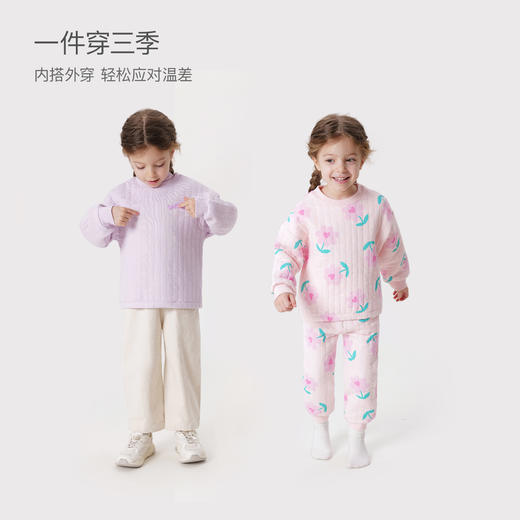 【空气层】马克珍妮秋冬新款 男女童空气层长袖上衣231177 商品图3