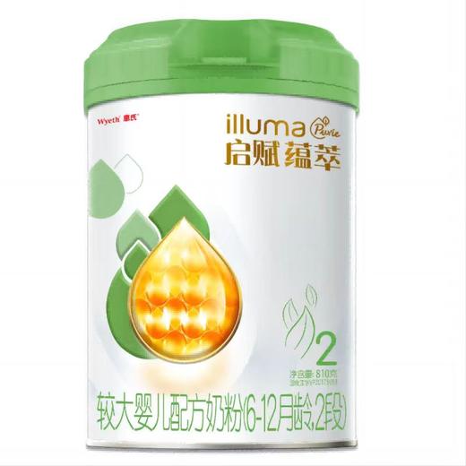 【国行版】爱尔兰惠氏启赋有机2段900g（蕴萃新国标新效期6罐装） 商品图0