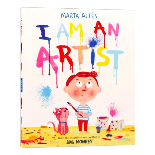 英文原版 I Am An Artist 小小艺术家 新版 Marta Altés 环境适应交友认知启蒙绘本 心里成长情绪管理 英文版 商品图1