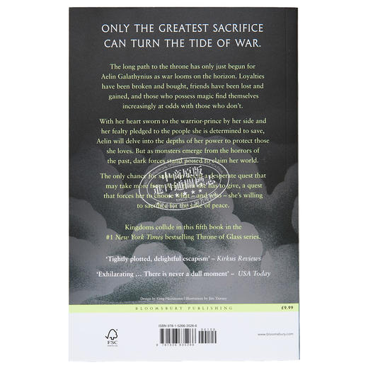 【中商原版】玻璃王朝 第5部 风暴帝国 Empire of Storms  英文原版 奇幻经典小说 商品图1