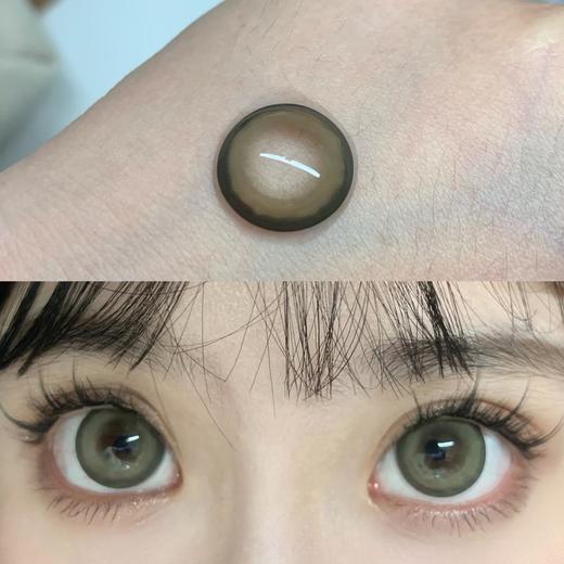 yeelens月抛 熊猫吐司&橄榄因子 14.5mm白狮参考着色大直径   吉林瑞尔康工厂 商品图9