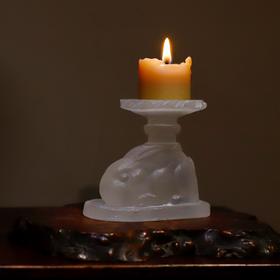 瑞兔烛台 古法琉璃烛台 氛围感好物