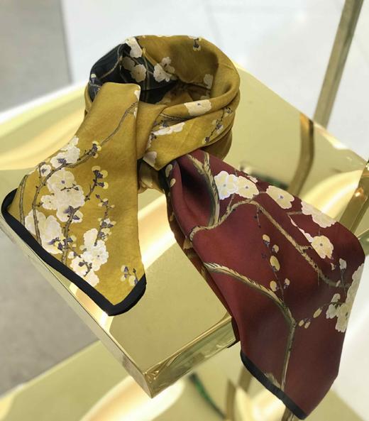 优品堂【花魁方巾】90*90桑蚕丝方巾 商品图11