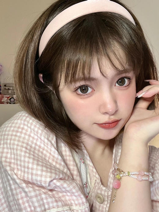 【中直径】ROLALENS-小糖丸黑--14.2mm【年抛 0-800度 无525/575】 商品图1