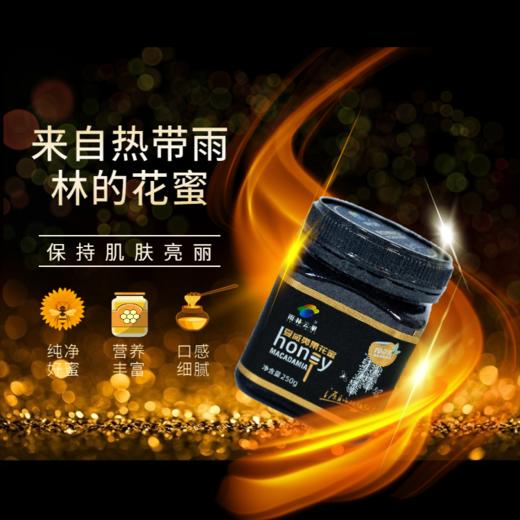 雨林云果 夏威夷果花蜜礼盒（红）500g 商品图1