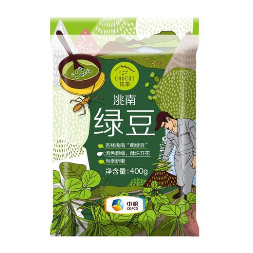 中粮初萃洮南绿豆400g 商品图0