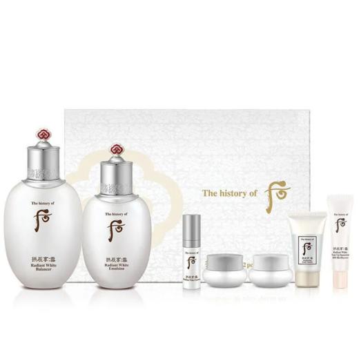 【预售 急单慎拍】Whoo后拱辰享雪美白水乳7件补水套盒 商品图0