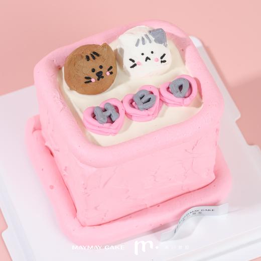 ins|粉色方形小蛋糕（C类）【4548】 商品图1