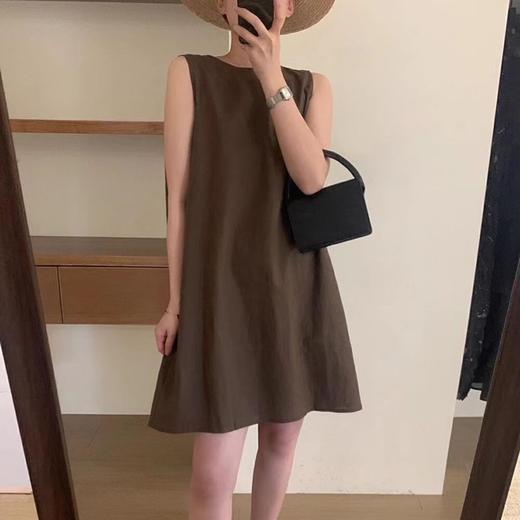 裁缝学苑AX107直筒背心连衣裙纸样女小心机露背无袖短裙子样板图 商品图5