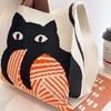 可爱猫咪针织手提包 商品缩略图2