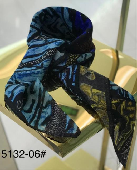 优品堂【素时锦年】100*100精品羊毛方巾 商品图12