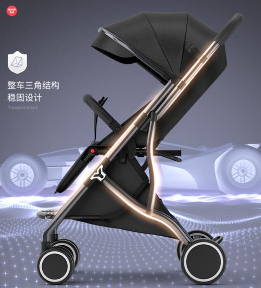【婴儿车】婴儿推车可坐可躺轻便折叠简易拉杆宝宝伞车便携式儿童手推车 商品图0