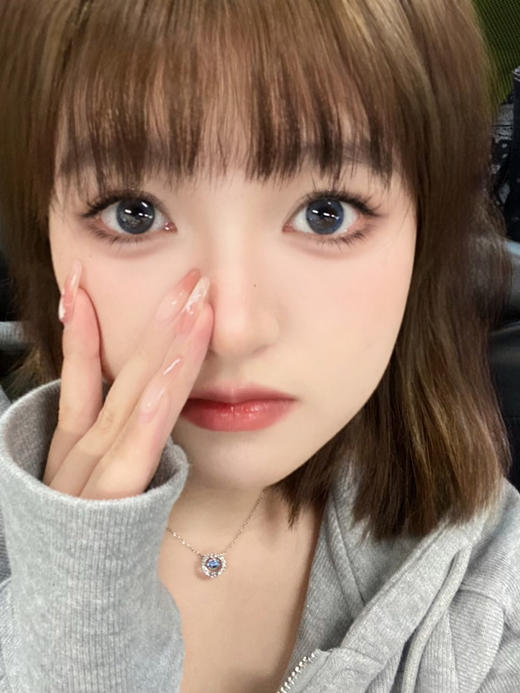 【中直径】ROLALENS-奶冻冰蓝--14.2mm【年抛 0-800度 无525/575】 商品图6