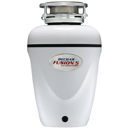 贝克巴斯/垃圾处理器/F5/白色 垃圾处理器厨房厨余粉碎机感应开关 定时关机Fusion5（F5e） 商品图0