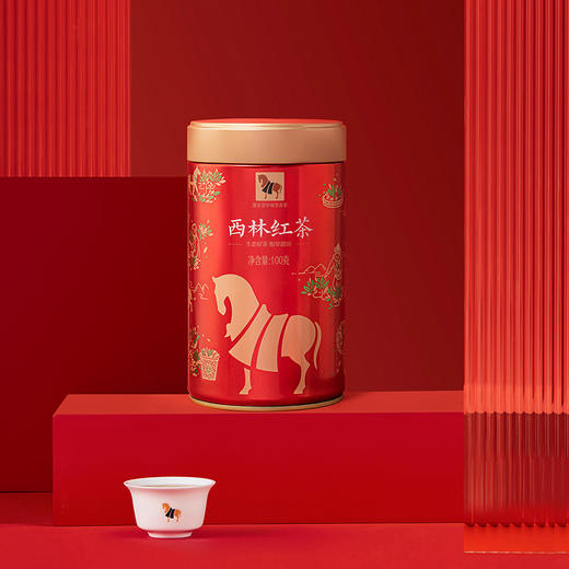八马茶业 | 广西西林红茶自己喝的红茶品韵系列自饮罐装100g 商品图2