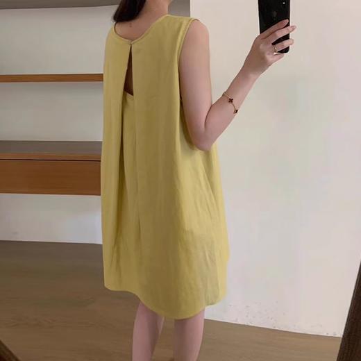 裁缝学苑AX107直筒背心连衣裙纸样女小心机露背无袖短裙子样板图 商品图1