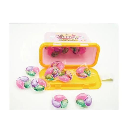 YUMIE由美枝Clear Isabel 3D三腔洗衣凝珠17颗莫离花舍香型洗衣球家庭装(效期2025年11月) 商品图5