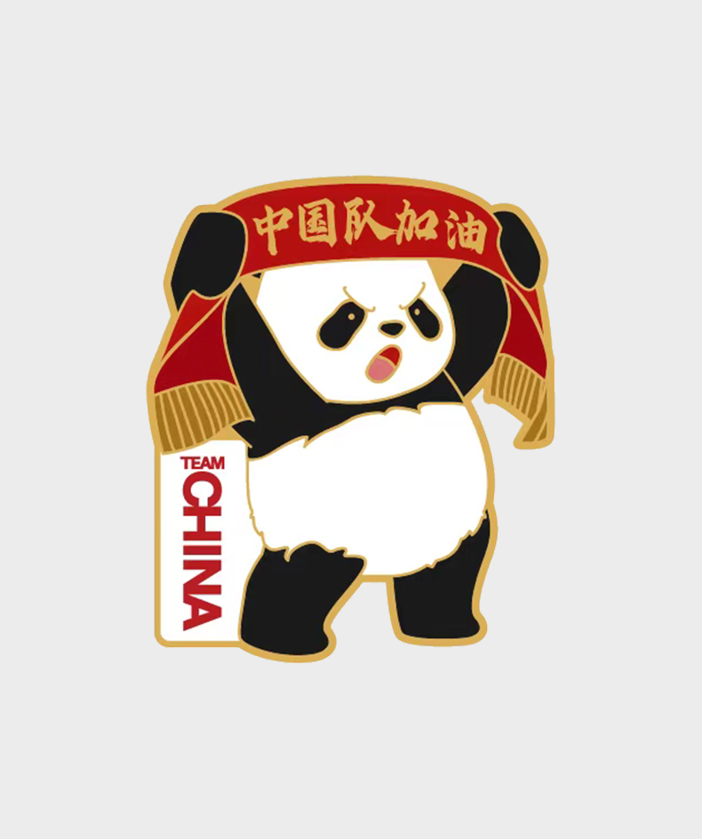 TEAM CHINA支持者徽章—中国队加油