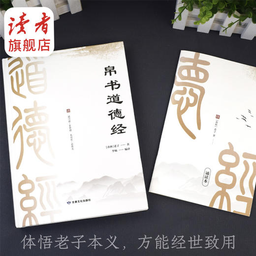 《帛书道德经》  甘肃文化出版社 商品图3